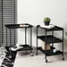 metal rolling utility cart